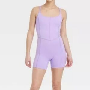 Target All In Motion Althetic Romper In Purple Size XS